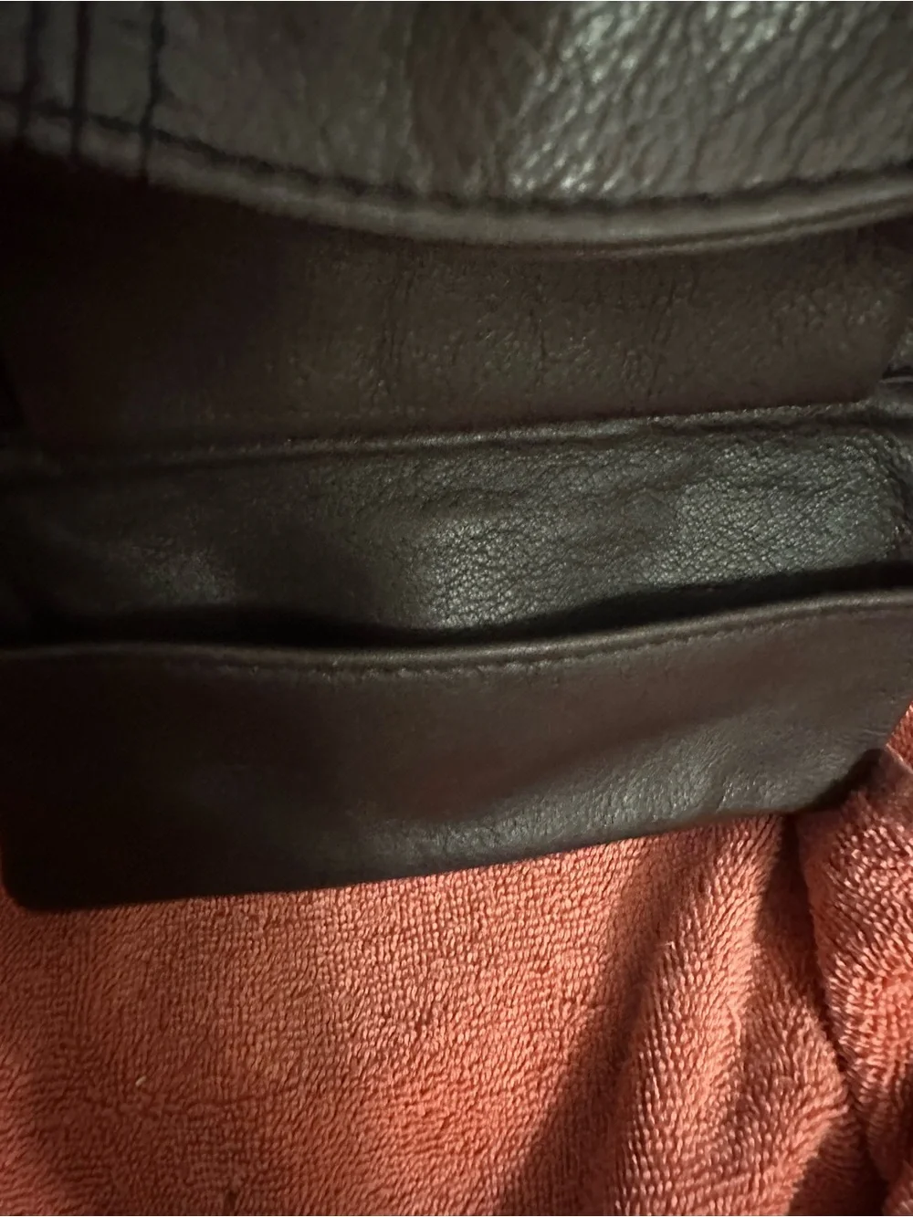 Brown Leather Women's Clutch Wallet